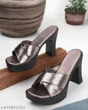 Syntethic Leather Stilletos