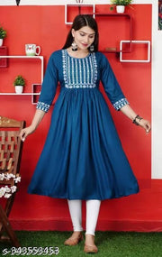 rayon kurtis for women