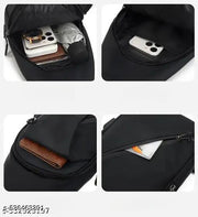 Cross-Border New Arrival Men'S Outdoor Chest Bag European and American Fashion USB Chest Bag Sports Crossbody Bag Business Crossbody Bag