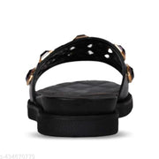 Brofoot eco friendly and non slippery slippers for girls and women ( STONE BLACK )