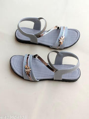 sanjana fashion flats slippers fancy womens girls heels sandals chappals