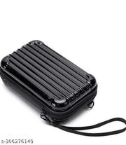 Box Sling bag for girls | Mini suitcase sling bag for women