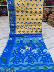 New design heard dhakai jamdani saree