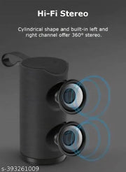 Anandani TG-113 Wireless Portable Mini Blutooth Speaker {Black}