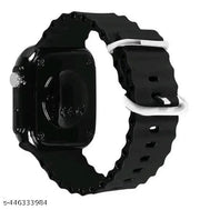 Unique stylish digital rubber watch combo