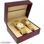 Golden watch for women and girls Analog Watches