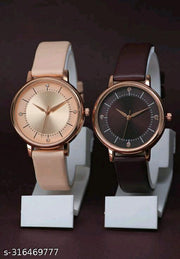 Isa Classy Ethnic Designer Leather Belt Analog Watches for Women Watches for Girls