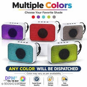 DPM Bluetooth Music Speaker with Wireless Microphone Karaoke Feature for Indoor Party Use