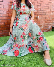 fency anarkali gown for women
