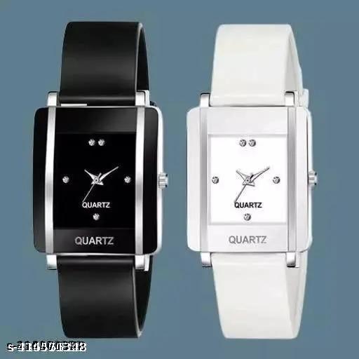 Women Analog Watches square Dial Watch combo