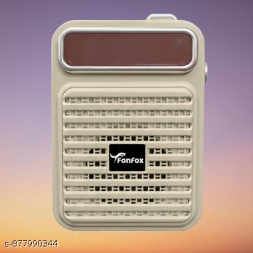 fonfox  Bluetooth Speaker (7v),Bluetooth Version 5.4,Bass Boosted Sound (high quality),Stereo Dual Drivers,UPTO 5 Hours Playtime,Portable Wireless Speaker