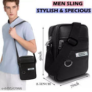 Men sling bag stylish sling bag latest sling bag //Tycoon branded sling bag //Cross side bag