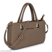 Latest Trendy Branded Beige Handbag For Girls and Women's