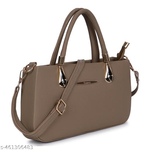 Latest Trendy Branded Beige Handbag For Girls and Women's