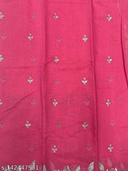 Woman Fancy Chanderi Cotton Saree