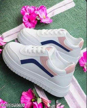 Mepitino New Women's Stylish Casual Sports Sneakers | Walking Sneakers Shoes | Partywear Sneakers | Running Sneakers For Women's and Girl shoes