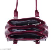 Stylish Handbag, attractive and classic design handbags |Women's Handbags |handbag for women |Handbags For Girls and Ladies |Women Maroon Shoulder Bag - Extra Spacious