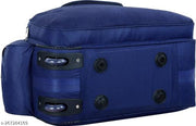 60 L Strolley Duffel Bag - Unisex Polyester Medium Size Travel Weekender Duffle Bag for Men & Women Luggage Bag For Men and Women