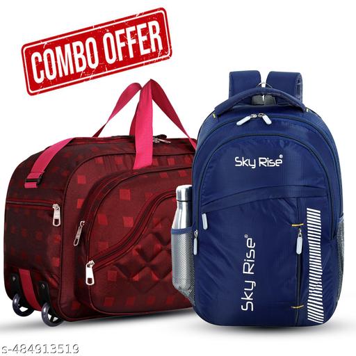 DILOX BAG 35 L Casual Waterproof 1Backpack + 1 duffel bags for Men Women Boys Girls/Office School College Teens & Students