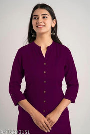 Trendy Pocket Kurti  for Girls