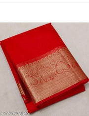 Organza Plan Silk Saree