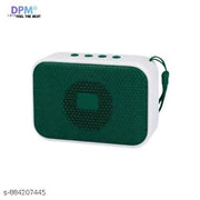 DPM Portable Speaker with Mic, RGB Glow Effect, Deep Bass Sound, Bluetooth Connectivity