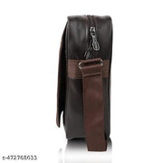 True Indian PU leather sling bag, Cross Body Bag Men’s | Stylish Shoulder Bag Men | Versatile Hand Bag for Men | Ideal for Travel & Office | Sling Bag Mini Passport Shoulder Strap Bag
