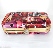 Stylish Handicraft Good Quality Printed Trendy Beautiful Clutch handbag Purse For Wedding, Party, Bridal, Casual