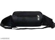 Meesho Top Trending Selling Waist Bag Artificial or PU leather Pouch Outdoor Casual Sports Pockets Cycling Hiking Camping Workout & Multipurpose use Pouch waist bags Ideal For Men and Women