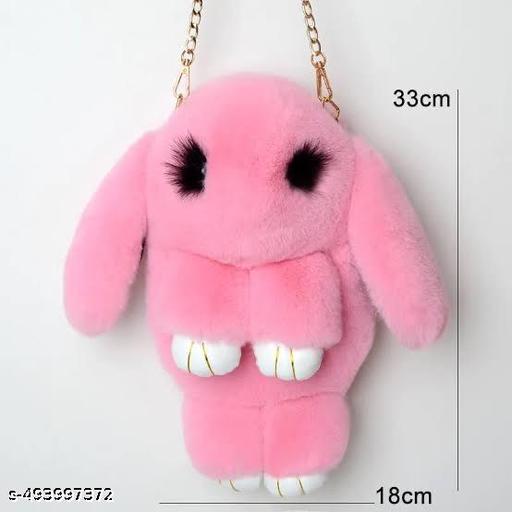 1PC cute fluffy bag for girls & women