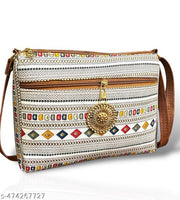 Ikkat Sling Bags