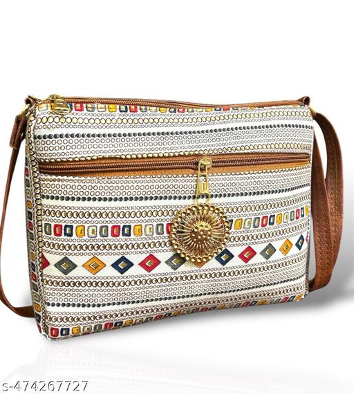 Ikkat Sling Bags