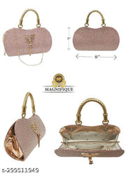 MAGNIFIQUE Stylish Bridal/Party Clutch for Women/Girls