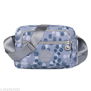 Crossbody Purse for Women, Nylon Waterproof Shoulder Purse, Messenger and travelling Bag Lightweight, Long Strap