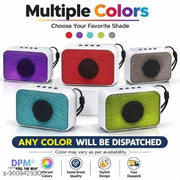 DPM Portable Bluetooth Party Speaker with Wireless Mic Karaoke Feature for Music and Singing