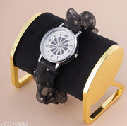 Analog Scrunchie Watch For women and Girls