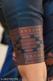 Designer Beautiful Banarasi Saree with Blouse Piece for Women