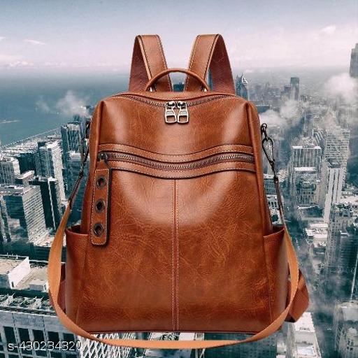 MomsyStore Leather Backpacks For Girls And Women