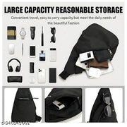 Chest Bag for Men and Women - Stylish Chest Bag and Sling Bags for Women Traveling - Lightweight and Durable Design with Multiple Pockets for Use and Travel Convenience