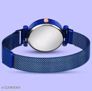 Magnet Strap Premium Quality Graceful Stylish Wrist Watch for Women & Girls