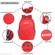 Medium 30L School College Bag Laptop Backpack | Light Weight & Strong Stitches (Waterproof)