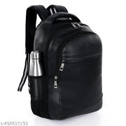 Leather Fashionate School Bags Laptop Backpack Waterproof PU Leather Backpacks for Men Women Boys & Girls Backpack