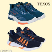 TEXOS Combo Multicolor Latest Design Walking, Joging and Running Sports Shoes for Men- Pack of 2