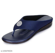 ASD Unique Sandal And Slippers Flats Heel Blue Latest Casual Sandal Slippers For Girls & Women| Comfortable Flat Sandals Women