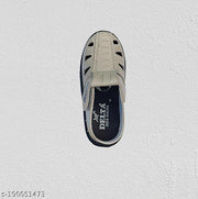 Premium Quality velcro Cream Color Casual Sandals For Boys & Girls.