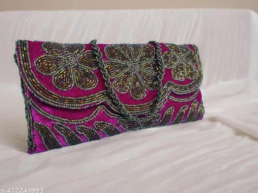Fashionable Latest Women Clutches (Pattern may vary based on availability)