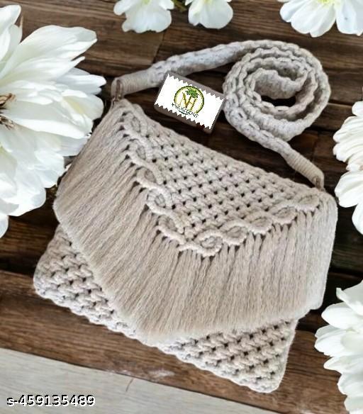 Handmade macrame bags - eco-friendly, stylish and versatile boho accessories for everyday and special occasions | Nobel Handicrafts