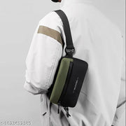 Waist Bag for Men & Women | Water-Resistant Crossbody Fanny Pack with Adjustable Strap, Smooth Zippers & Multi-Compartment Storage for Travel & Daily Use