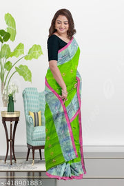 Tant Pure Cotton Handloom Saree
