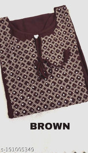 rayon kurtis for women